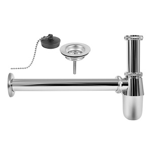 SIFON ZA LAVABO METAL SA PILETOM – REMER ITALY