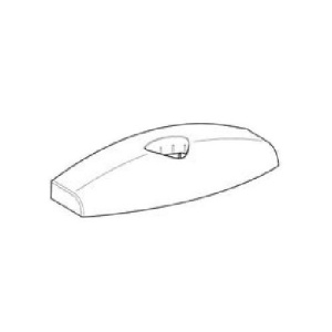 POKLOPAC ZA AP117 BEZ TIPKE – GEBERIT