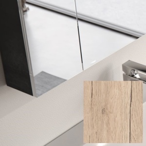 NAOMI 60 OGLEDALO SA ORMARIĆEM NATURAL WOOD (NW) – KOLPA SAN
