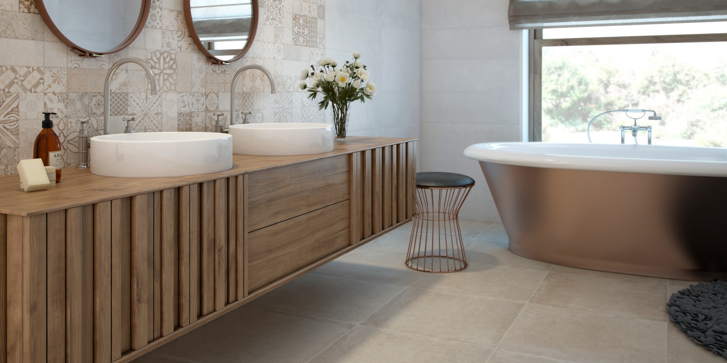 ATLAS TAUPE 45X45 ARGENTA