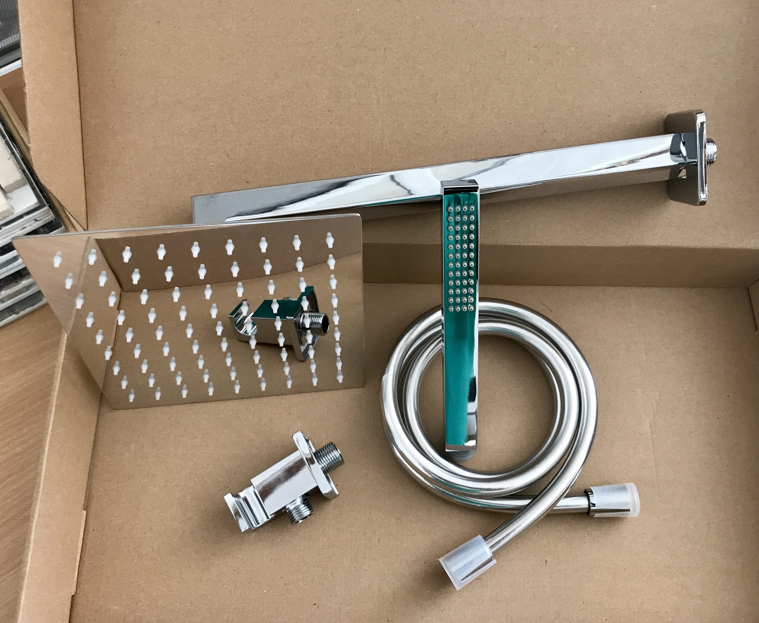 KDP5018QUB000CRO BATERIJA UZIDNA (RUČNI I ZIDNI TUŠ) SET KOCKA - FRAMO ITALIJA